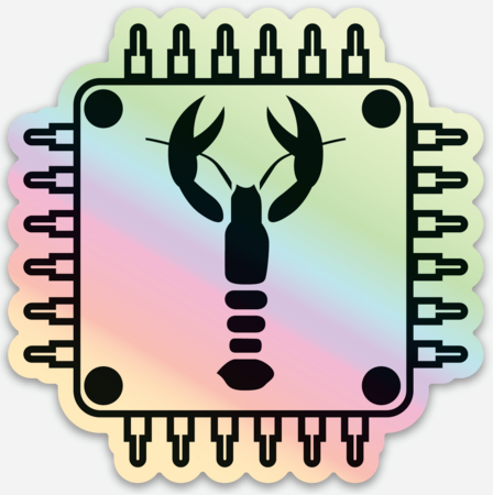 3X3 Metalic Sticker